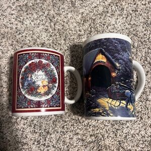 JCPenney Red and Blue Coffee & Tea Accessories Set